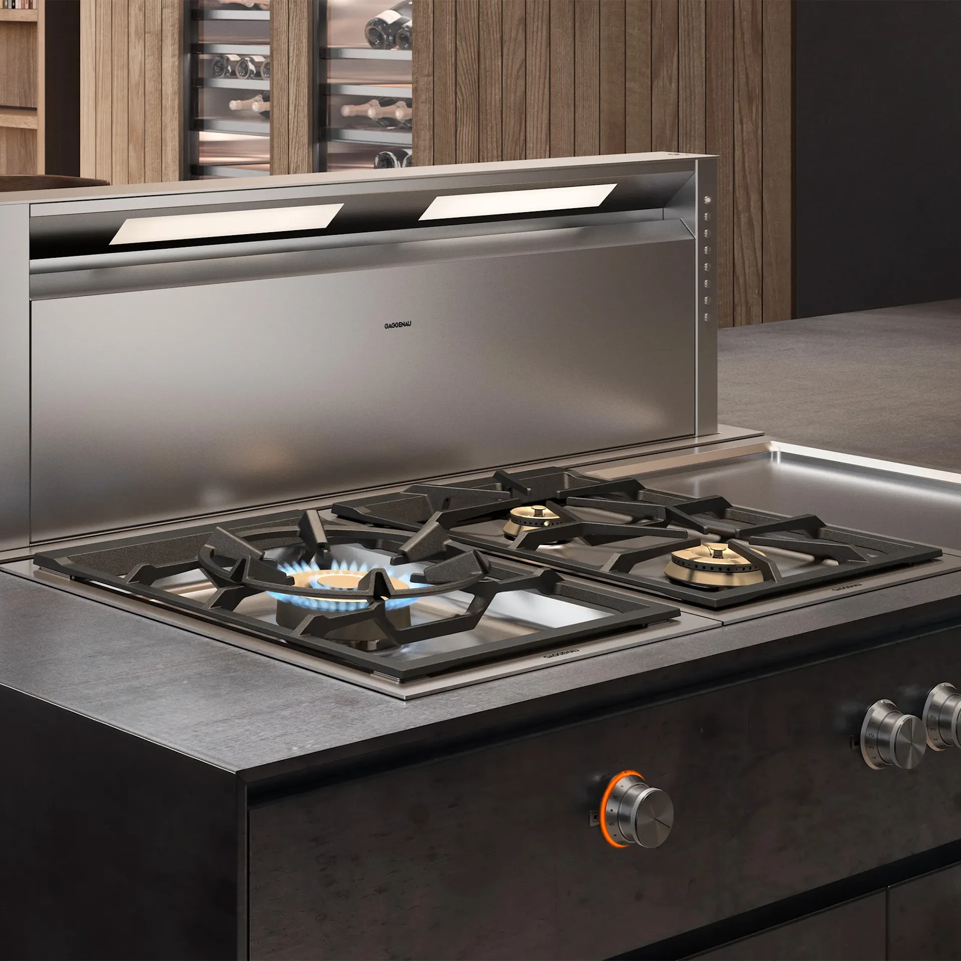 Serie 400 vario gashäll 38 cm - Gaggenau - NO GA