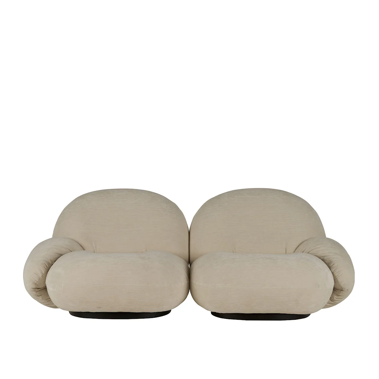 Pacha Sofa 2-Sits + Ottoman - Med armstöd