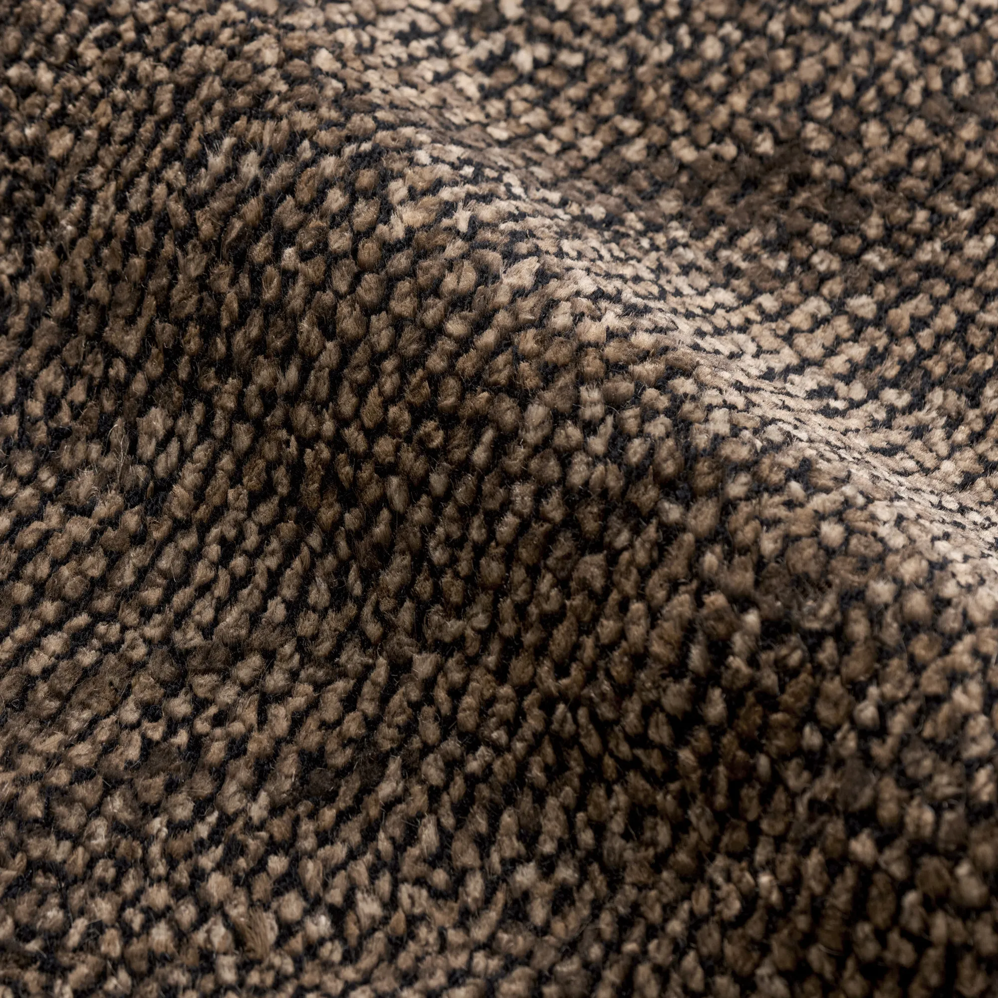 Savanna Dark Jute/Black ull- och jutematta - 4