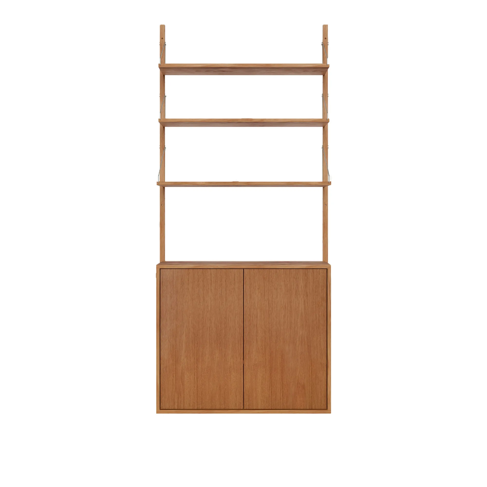 Shelf Library Cabinet Section skåp - 1
