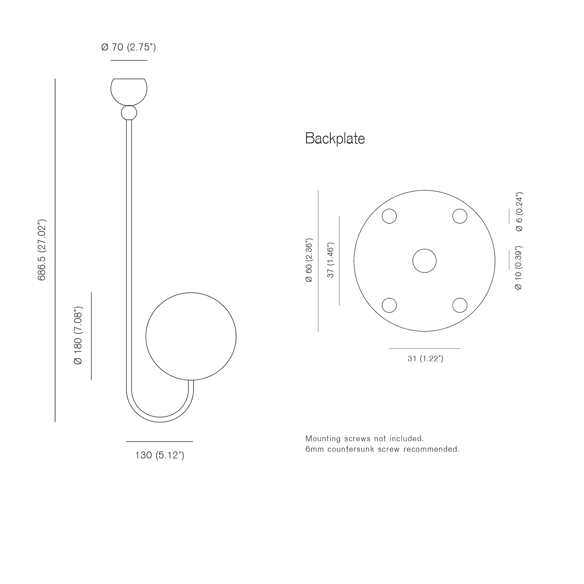 Single Angle Ceiling - Michael Anastassiades - Michael Anastassiades - NO GA