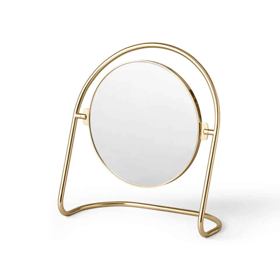 Nimbus Table Mirror Polished Brass