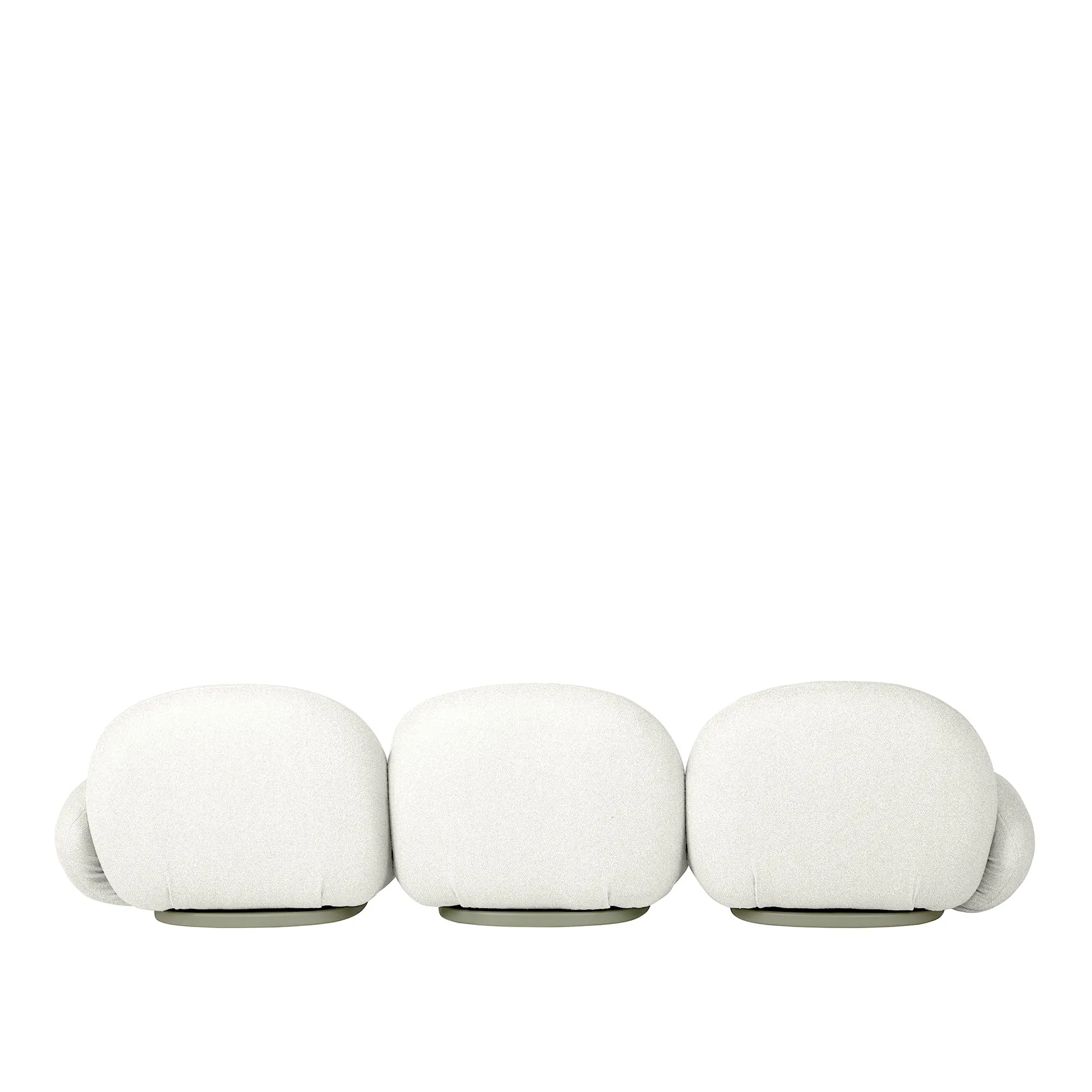 Pacha Outdoor Sofa - Fully Upholstered, 3-seater with armrests - Gubi - Pierre Paulin - NO GA