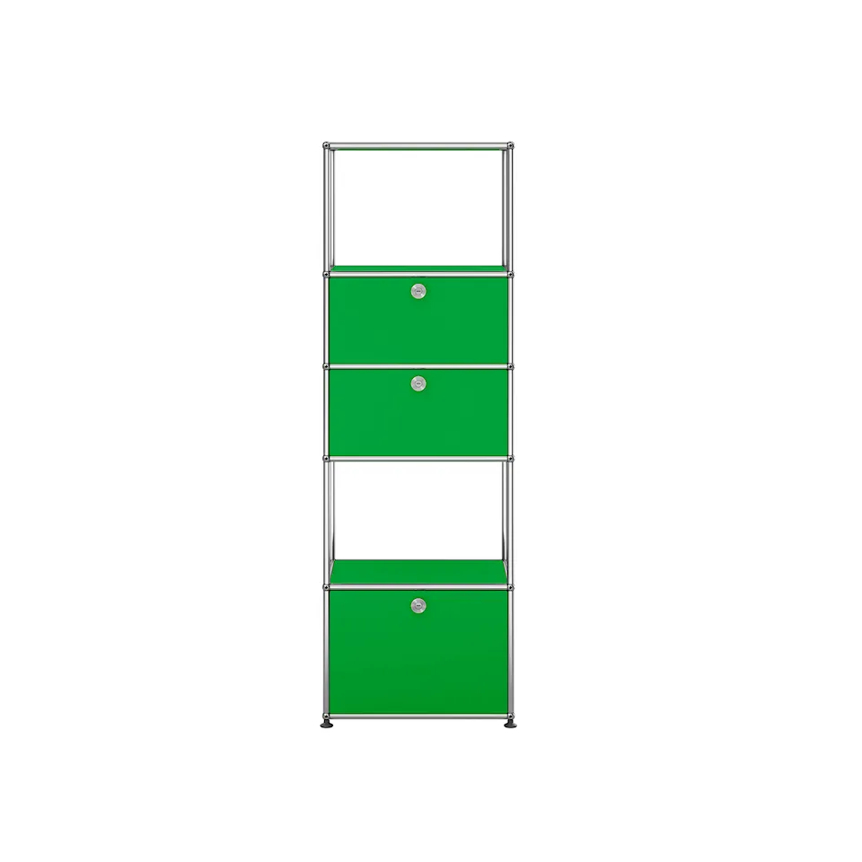 USM Haller 80 Shelving, USM Green