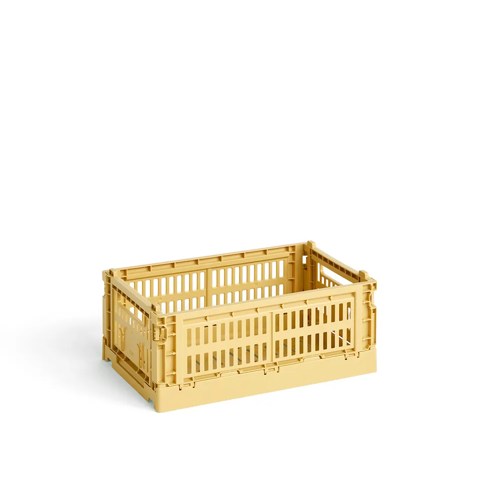 HAY Colour Crate S - Golden yellow