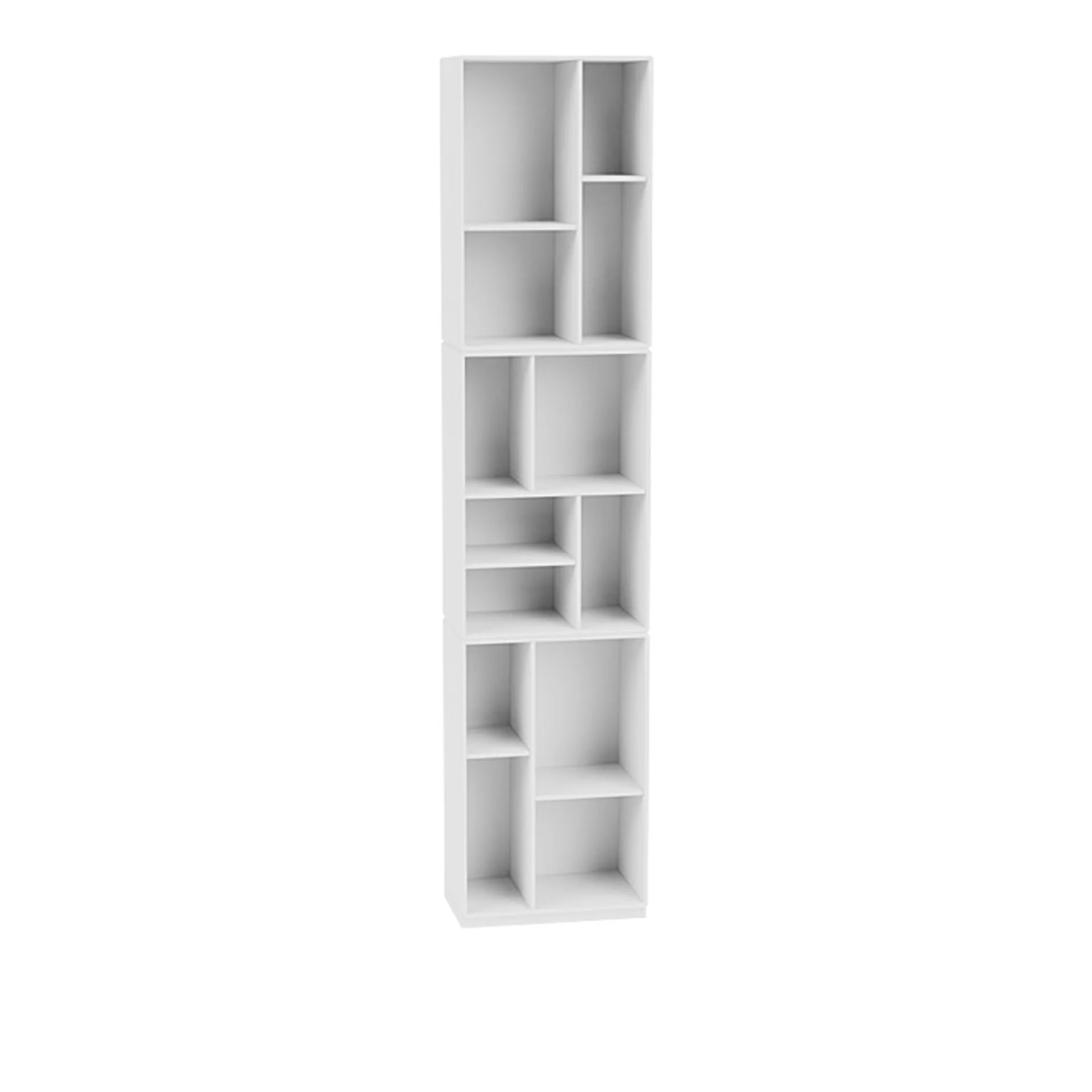 Loom Slim Bookcase - Plinth H3 cm - Montana - Peter J. Lassen - NO GA