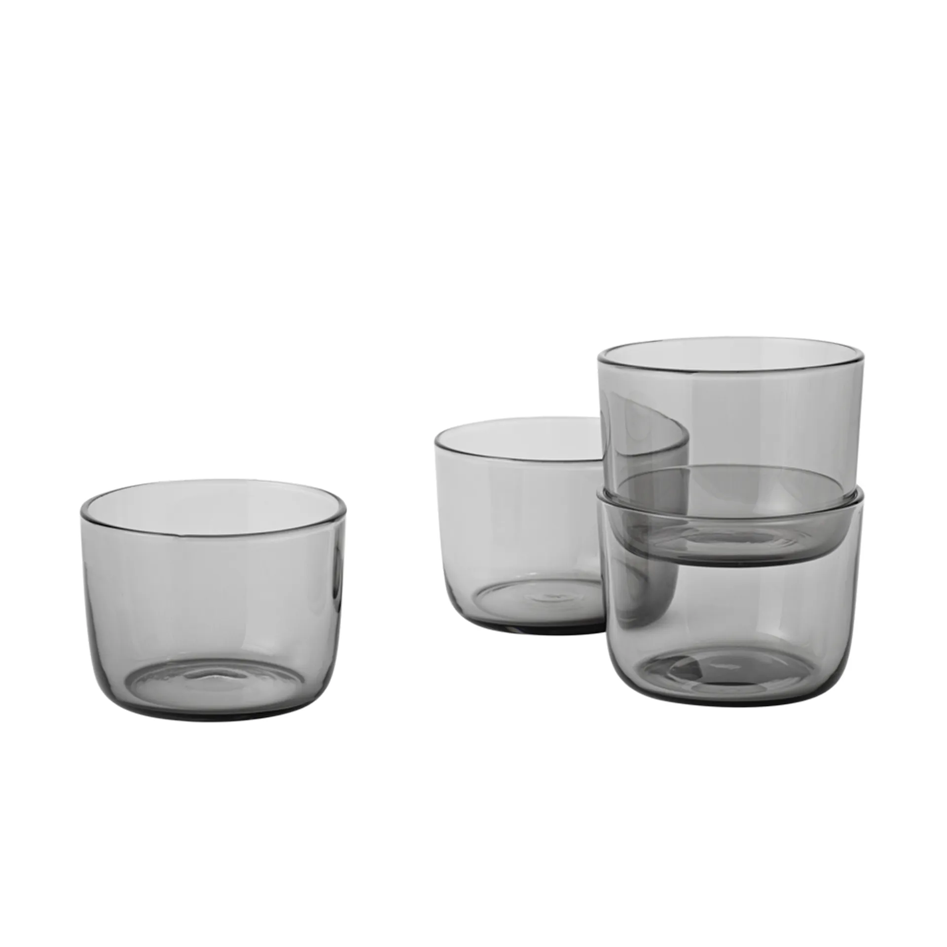 Corky Drinking Glasses Low  grey - Muuto - Andreas Engesvik - NO GA