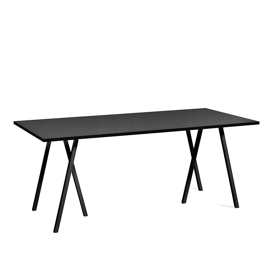 Loop Stand Table - Black - 180 x 87,5 cm