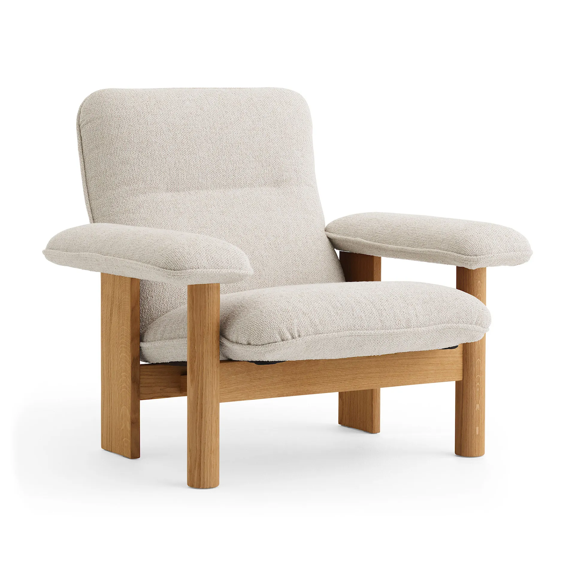 Brasilia Lounge Chair - Natural Oak - Audo Copenhagen - Anderssen & Voll  - NO GA