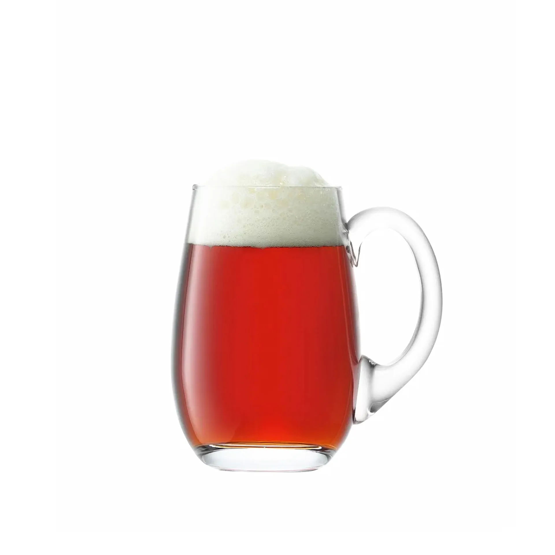 Bar Beer Tankard Curved 750ml Clear - LSA International - NO GA