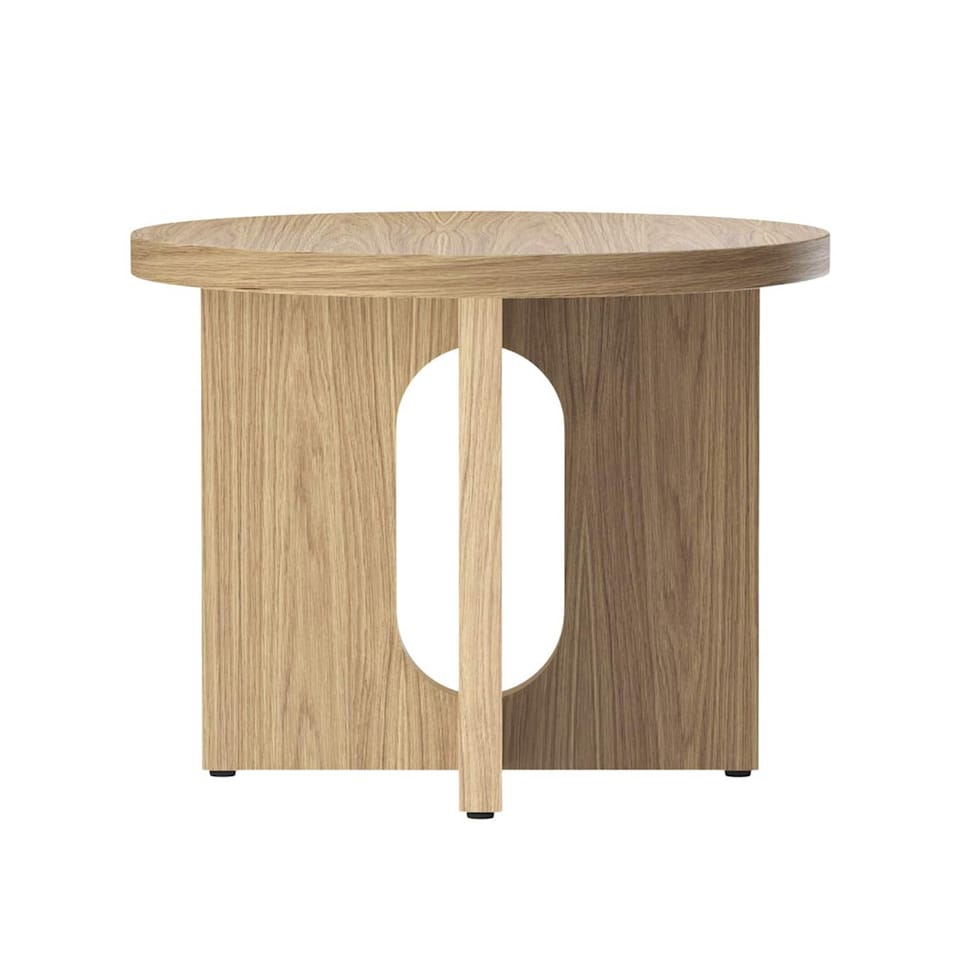 Androgyne Side Table Ø 50 Natural Oak