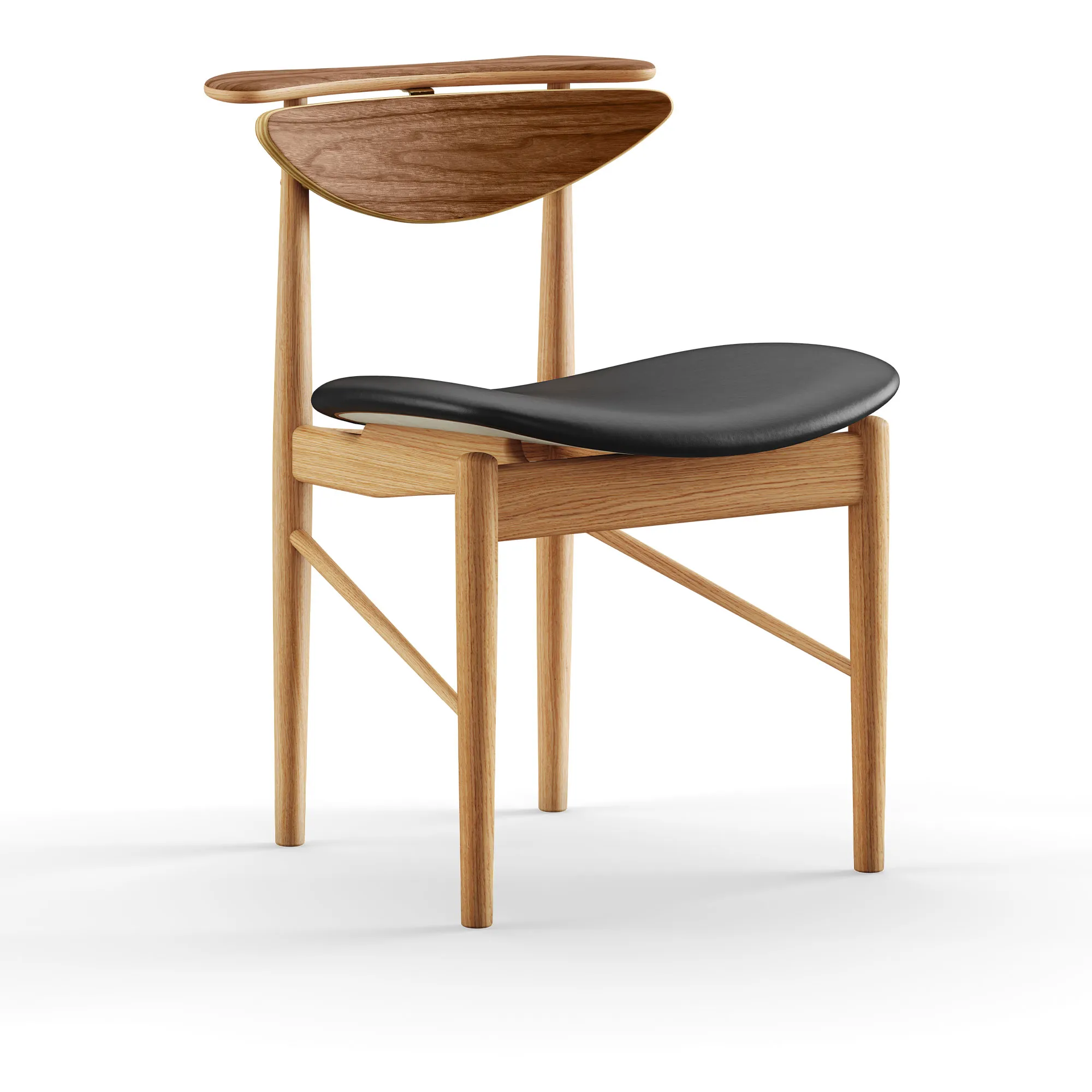 Reading stol Oak/Walnut - 1