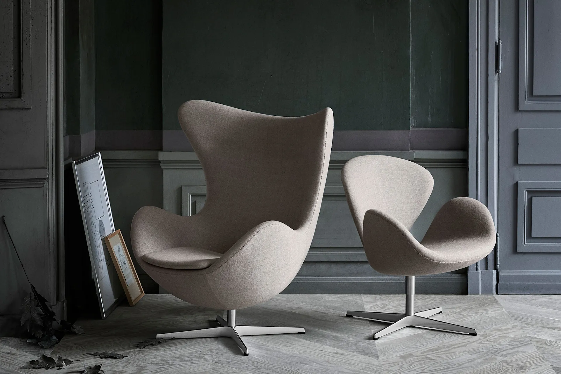 3320 Svanen - Fritz Hansen - Arne Jacobsen - NO GA