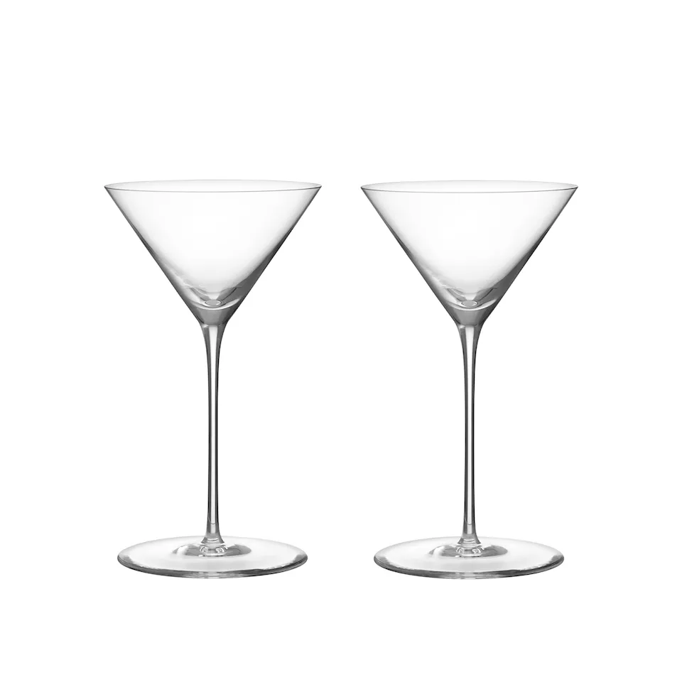 Geometry Martini Glas 20 cl 2-Pack