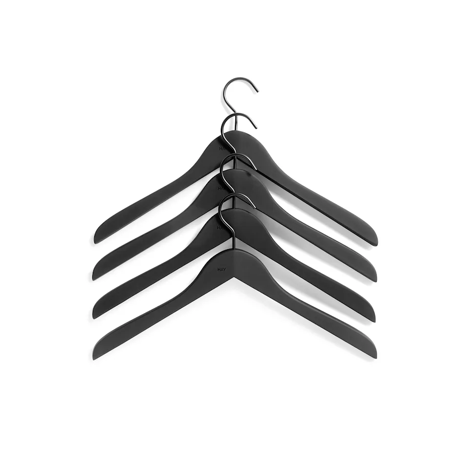 Soft Coat Hanger Slim 4-pack