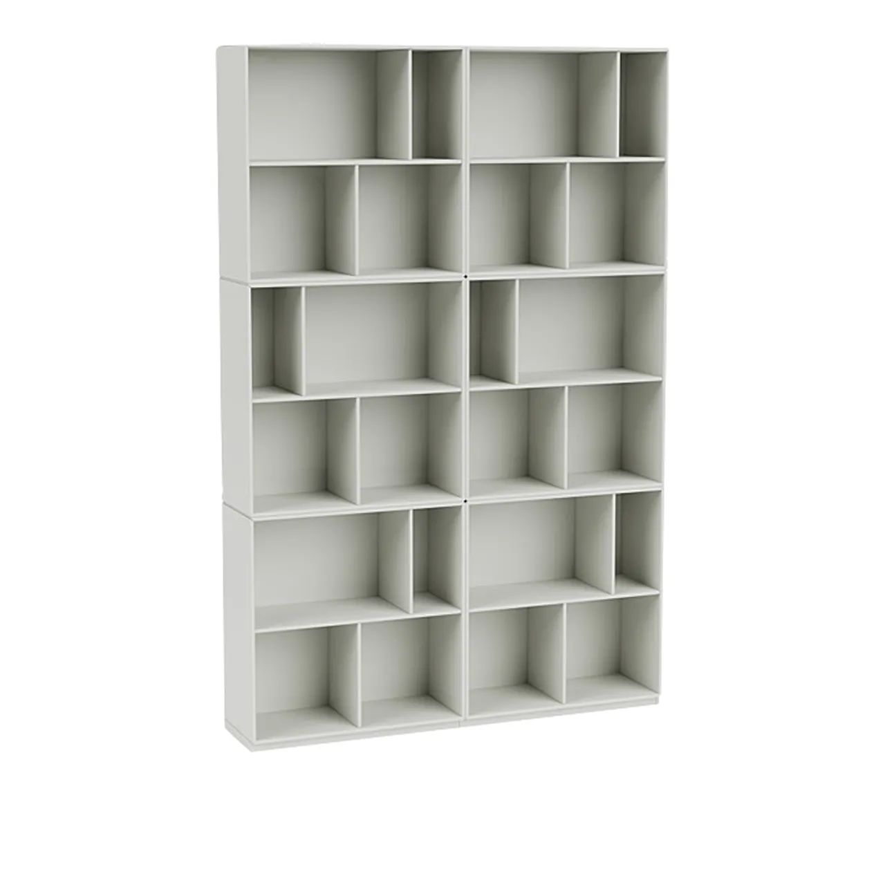 Read Spacious Bookshelf, Plinth H3 cm - New White