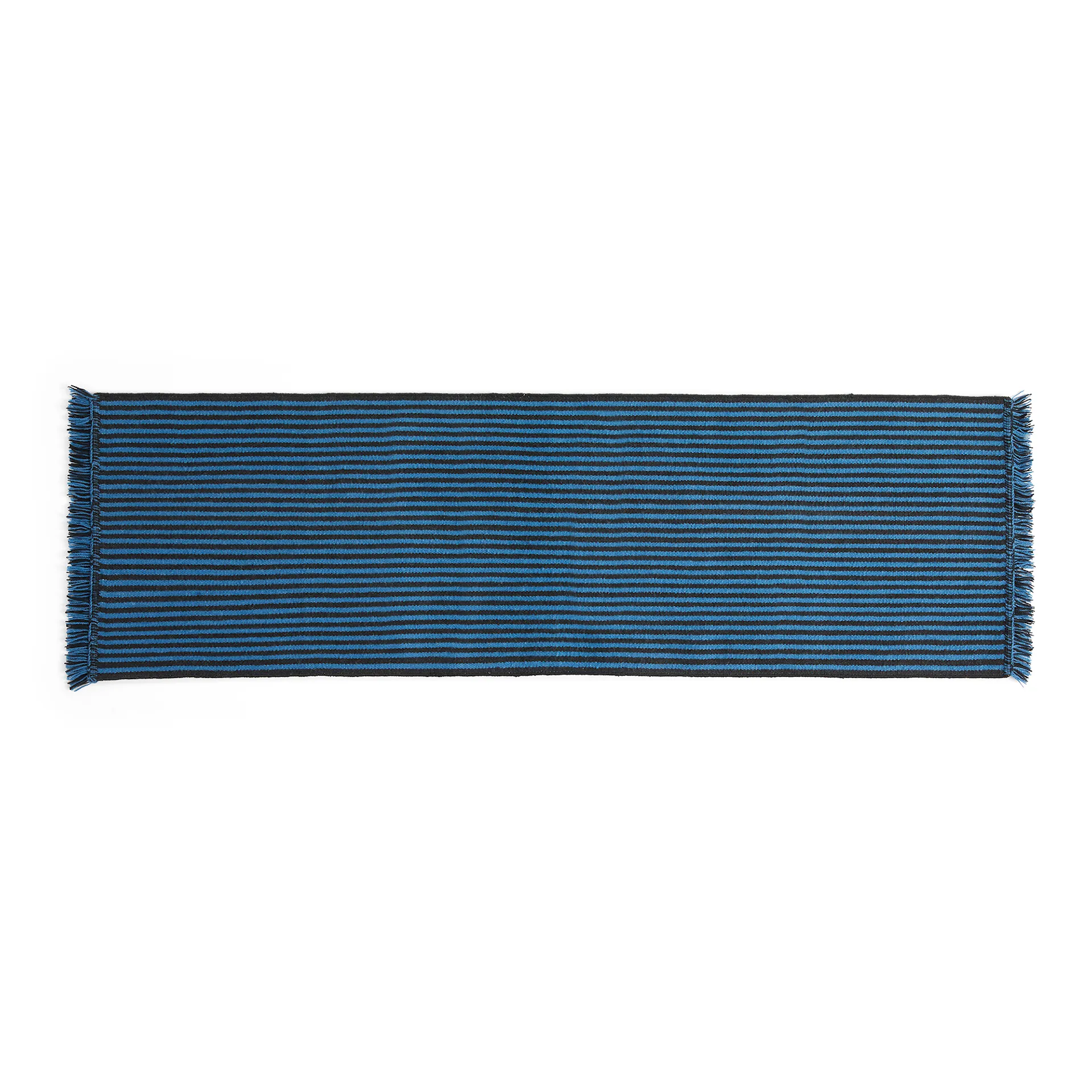 Stripes and Stripes Wool Mat Blue - HAY - NO GA