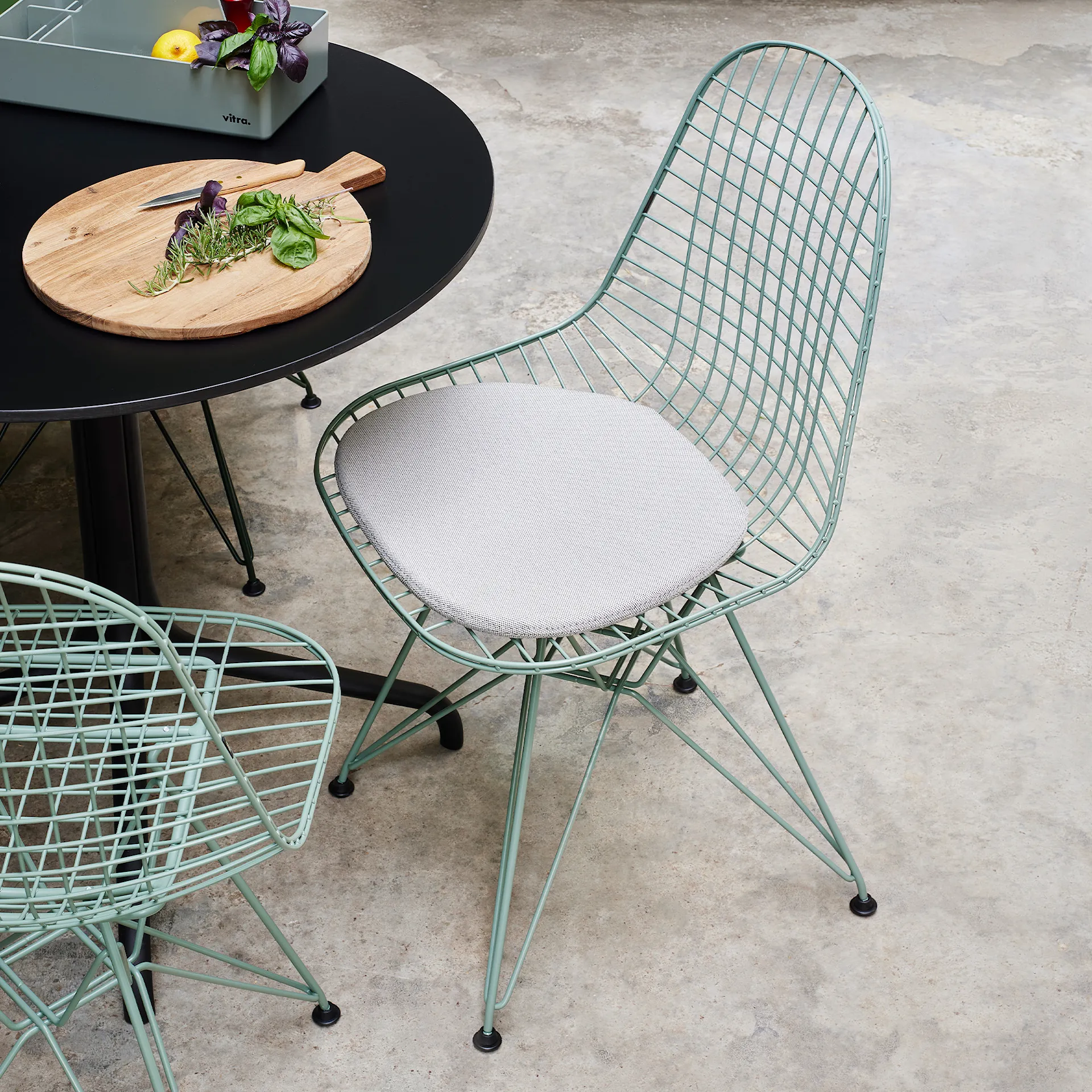 Wire Chair DKR matstol - Vitra - Charles & Ray Eames - NO GA