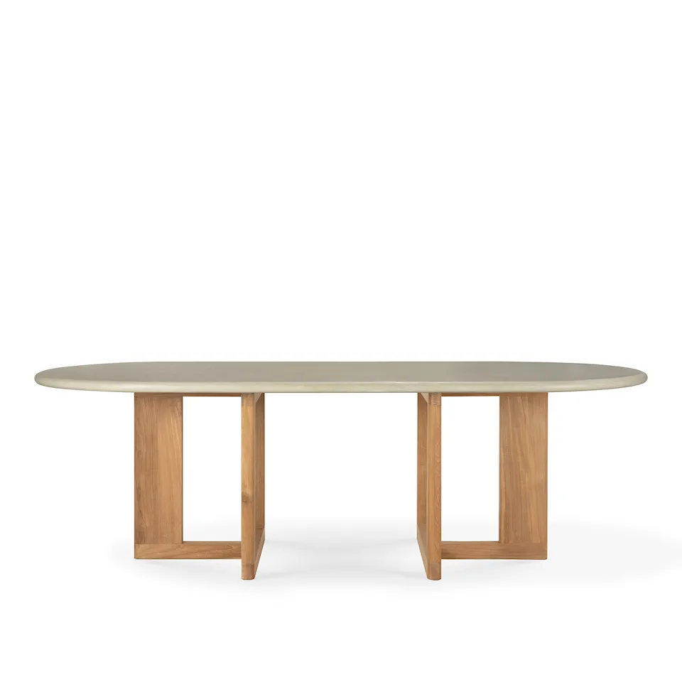 Trestle matbord utomhus