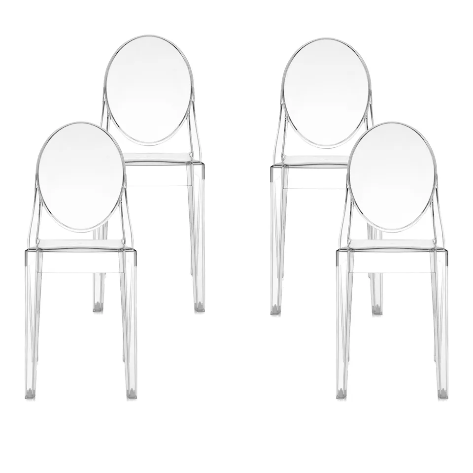 Victoria Ghost Chair 4-pack