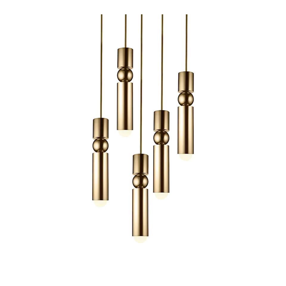 Fulcrum Chandelier 5 Piece
