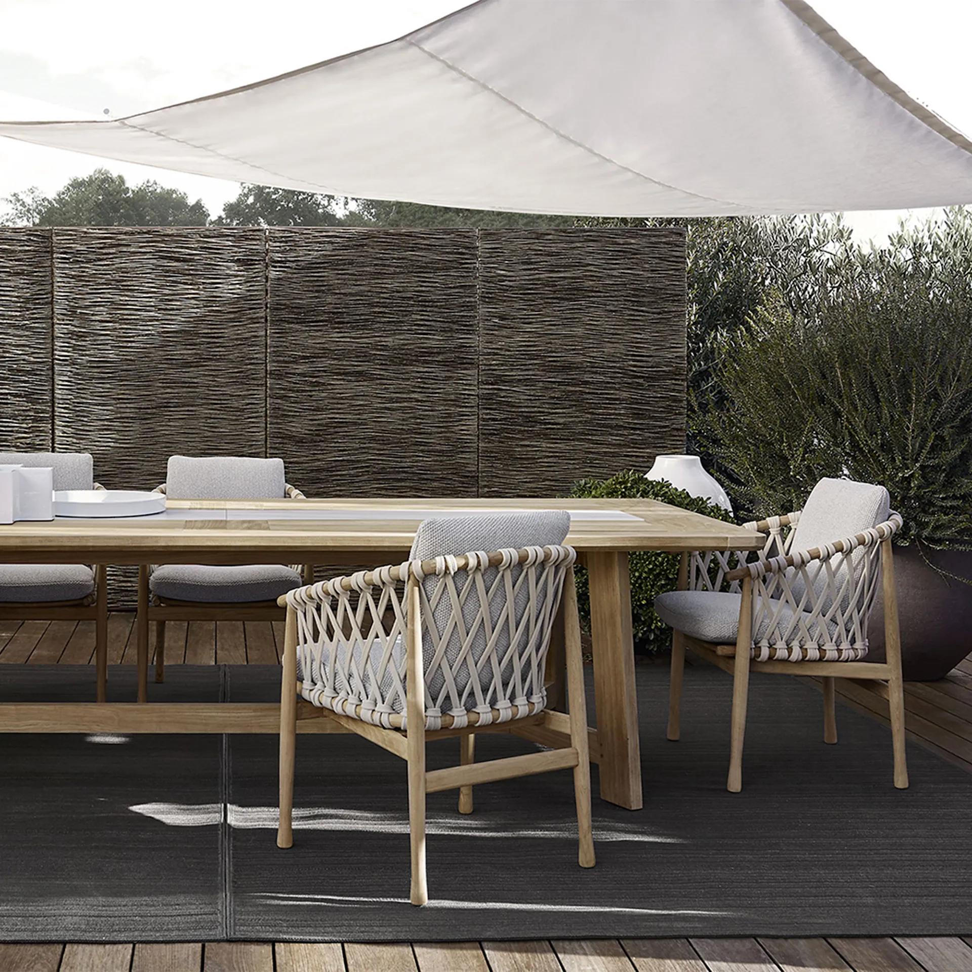 Ginestra Outdoor Rectangular Table - B&B Italia - Antonio Citterio - NO GA