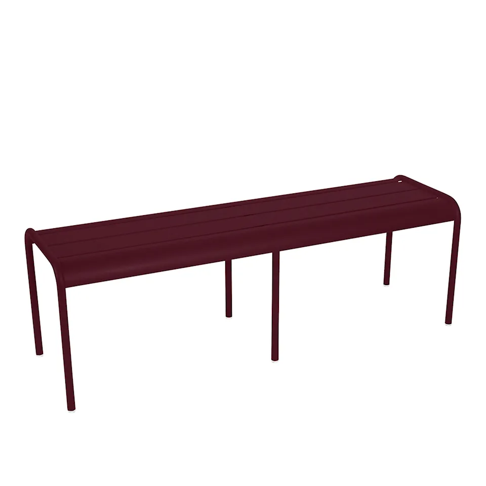 Luxembourg 3/4 Seater Bench, Black Cherry