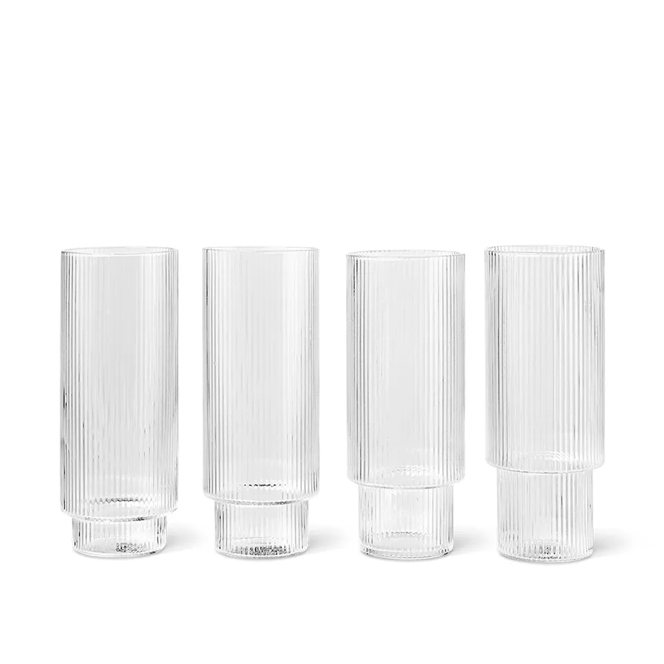 Ripple longdrinkglas 4-pack