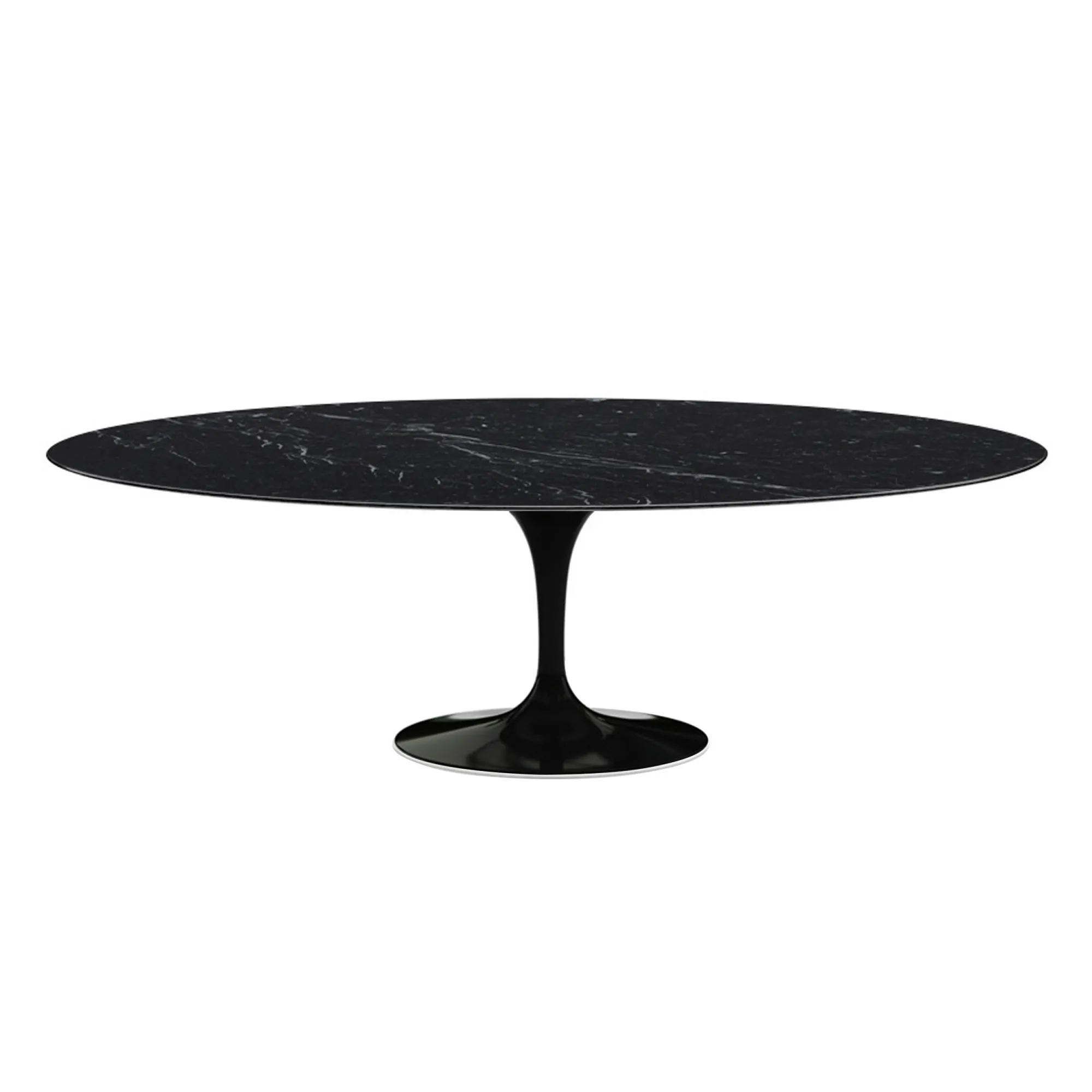 Saarinen Oval matbord 244 cm Black - 1