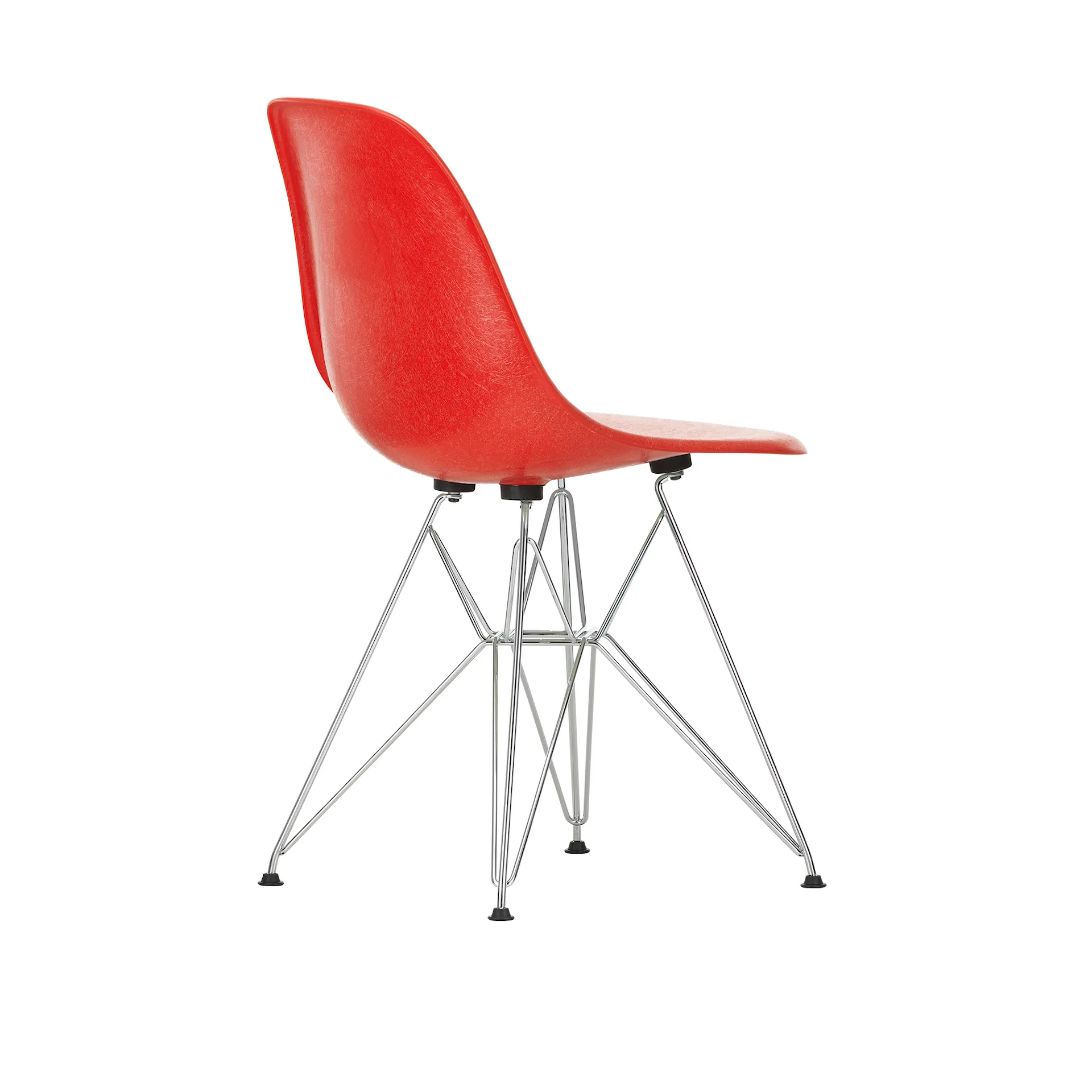 Eames Fiberglass Chair DSR stol Basic Dark - Vitra - Charles & Ray Eames - NO GA