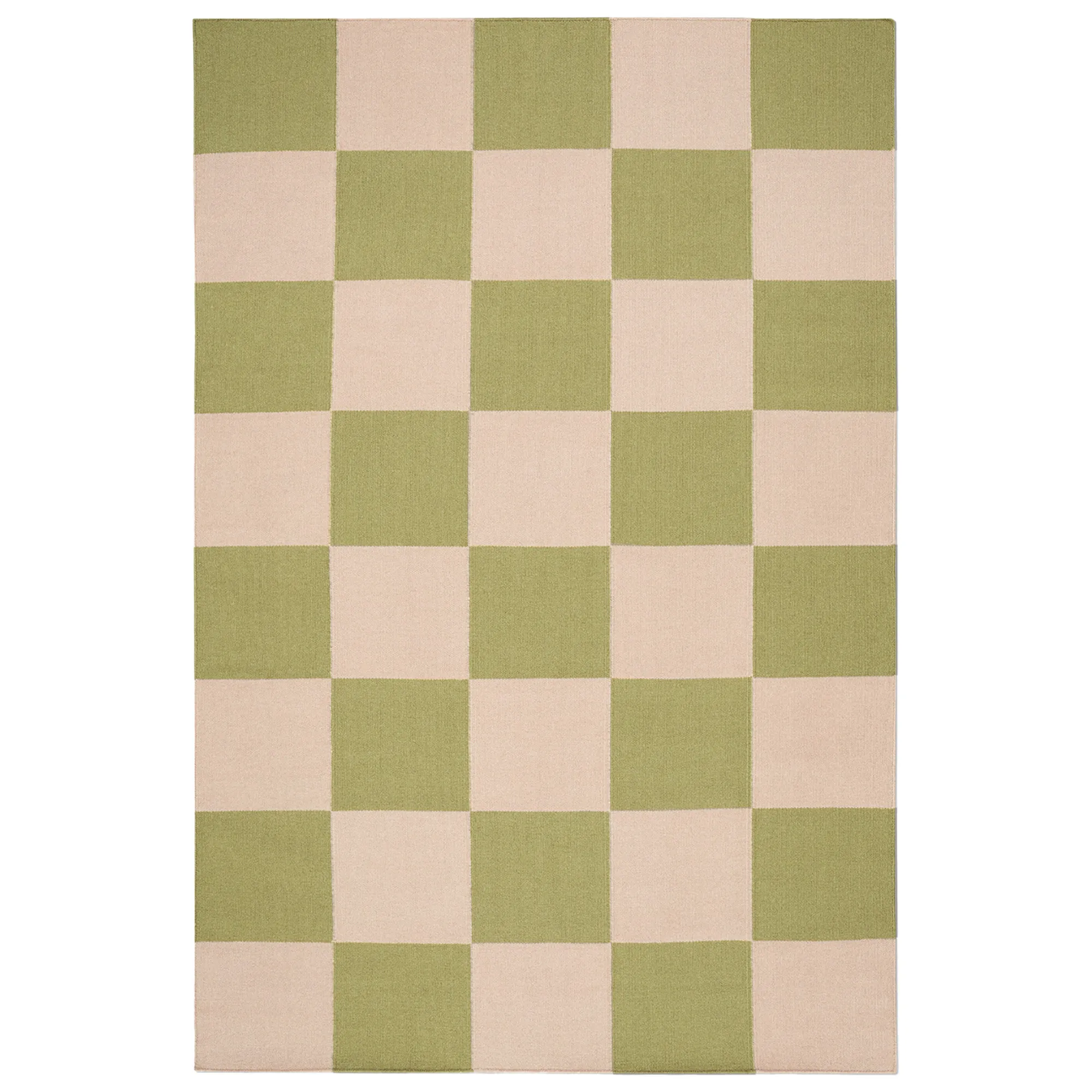 Square Green/Pink ullmatta - 1
