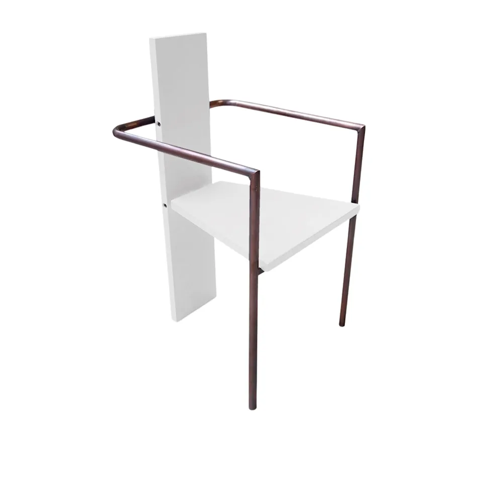 Concrete karmstol Copper