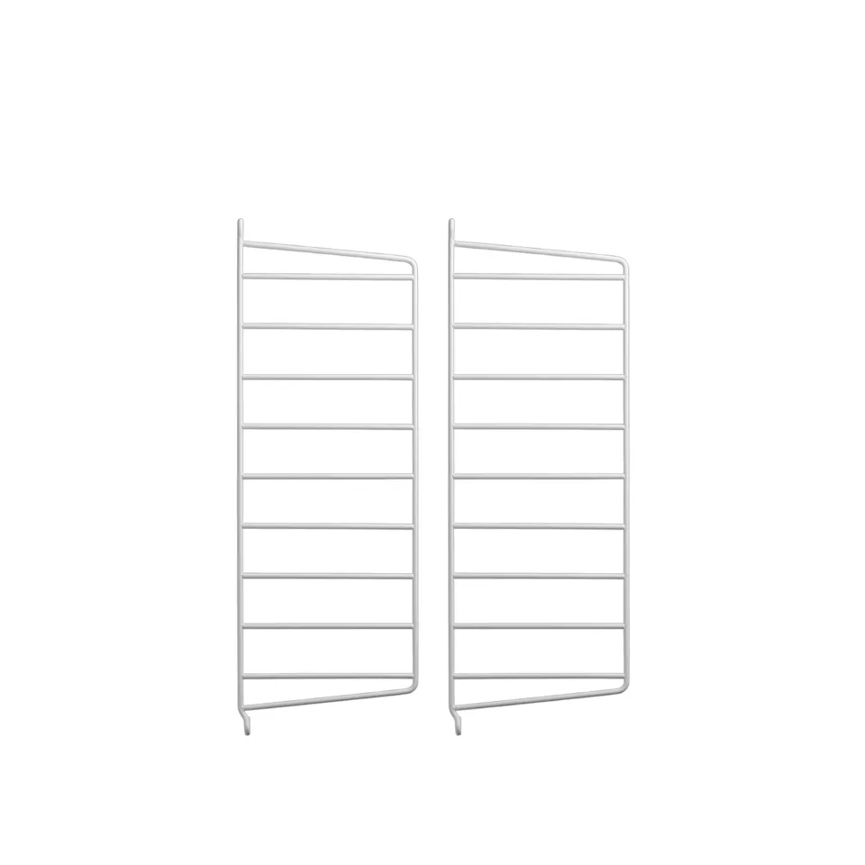 Väggavel 50 x 20 cm 2-pack vit