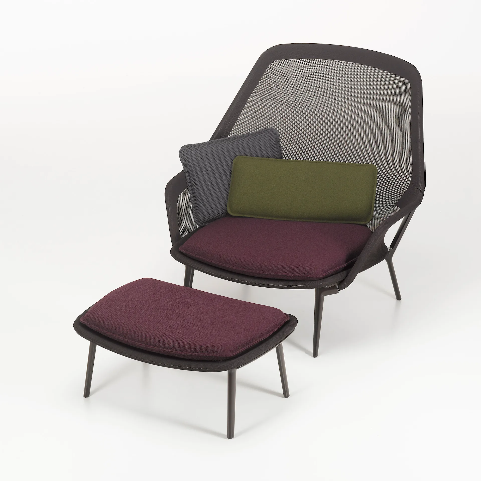 Slow Chair & Ottoman - Vitra - Ronan & Erwan Bouroullec - NO GA