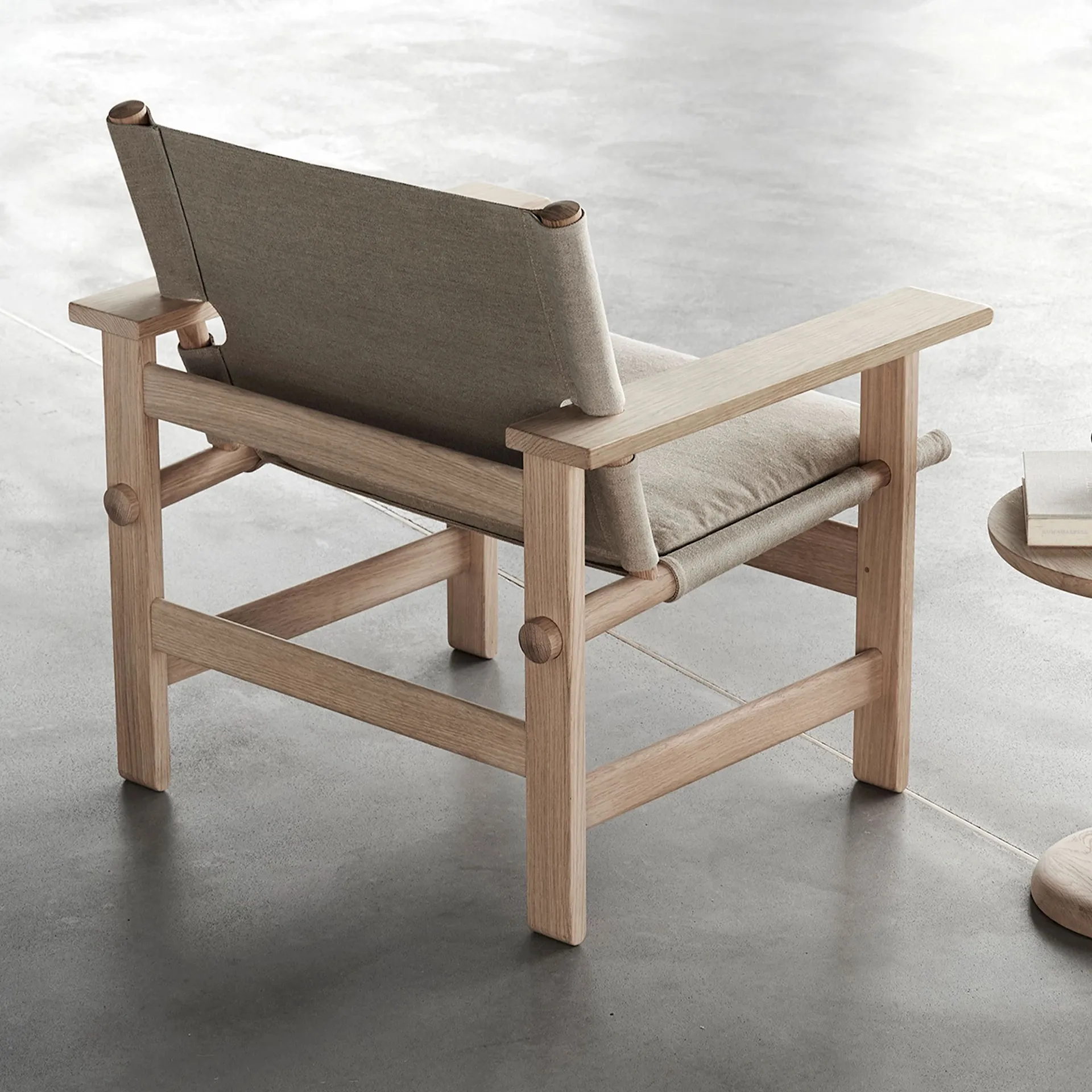 The Canvas Chair Incl. Seat Cushion - Fredericia Furniture - Børge Mogensen - NO GA