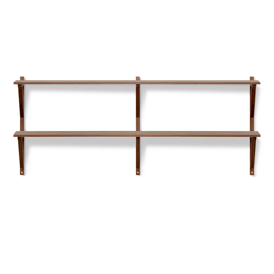 BM29 vägghylla 149 cm 2 hyllplan