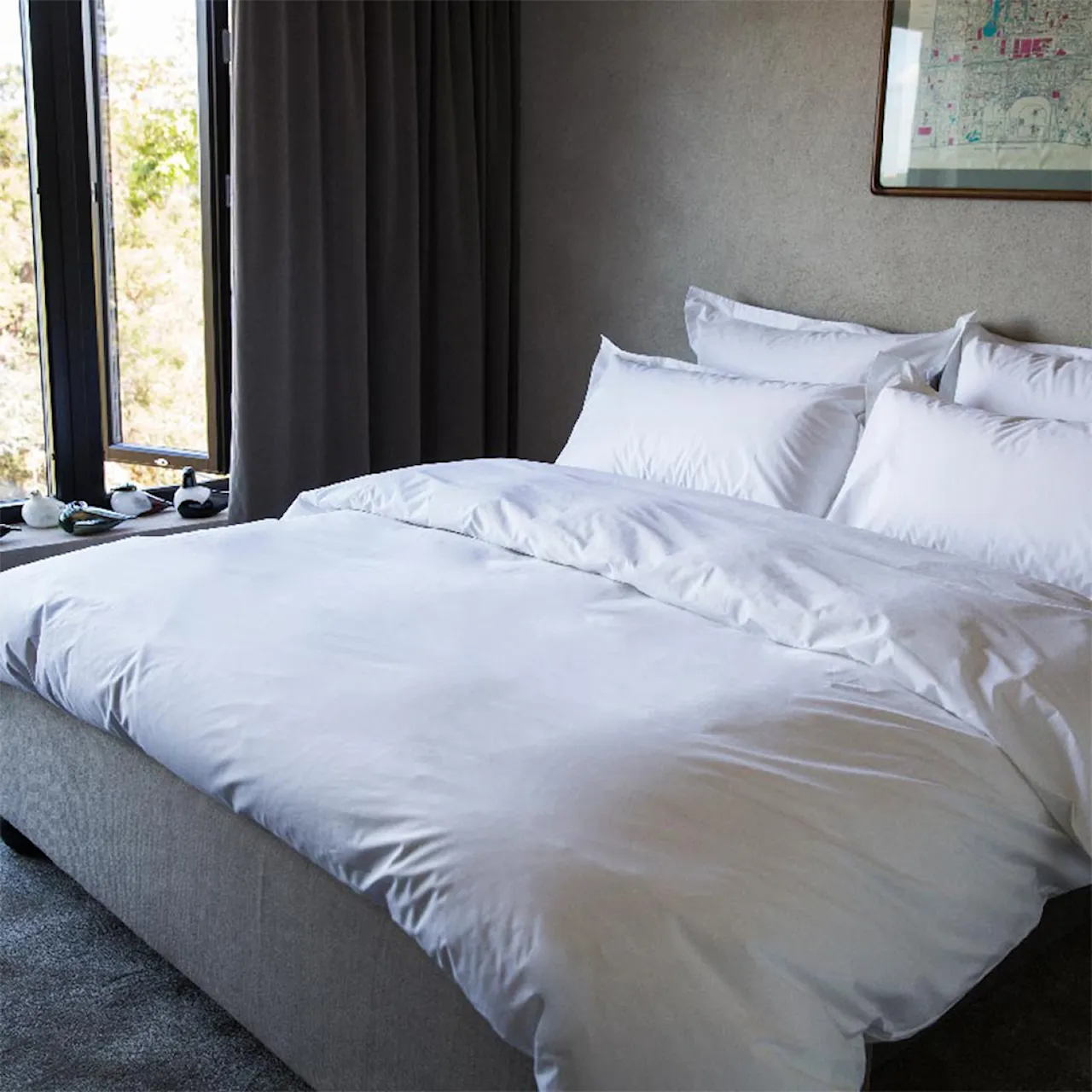 Pousada Percale White örngott