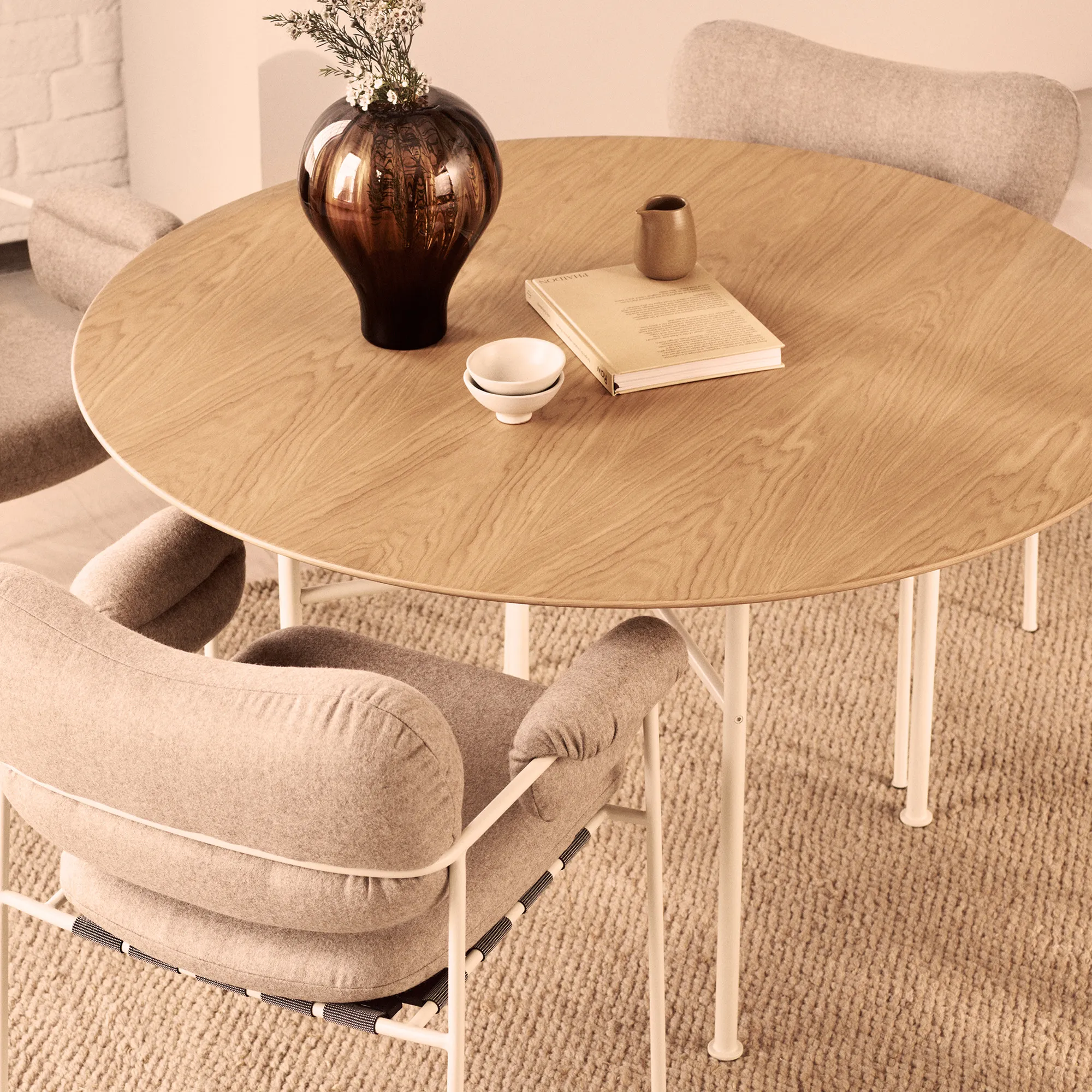 Supper matbord Ø127 cm - 7