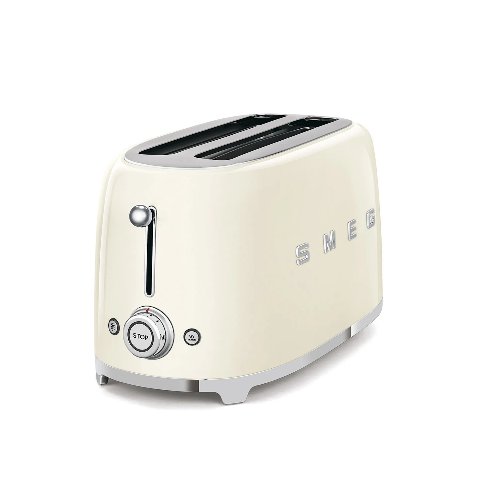 Smeg Toaster 4 Slices Creme - Smeg - NO GA