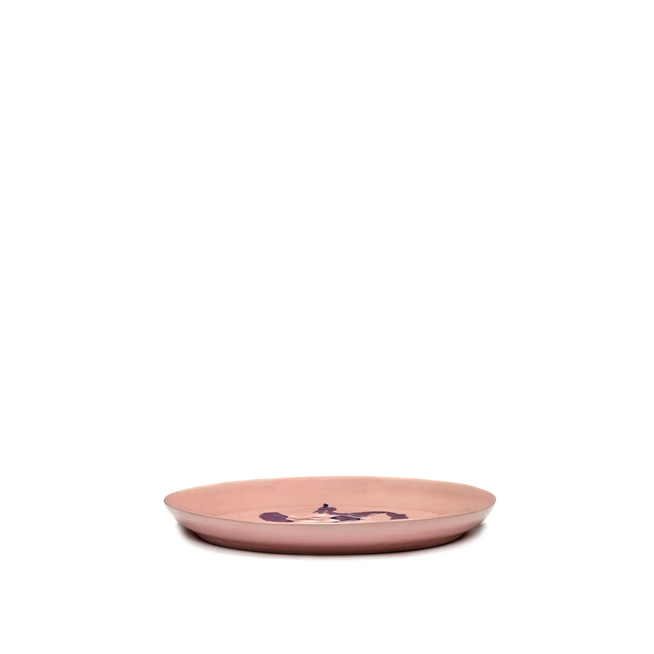 Feast Serving Plate - Delicious Pink Pepper Blue