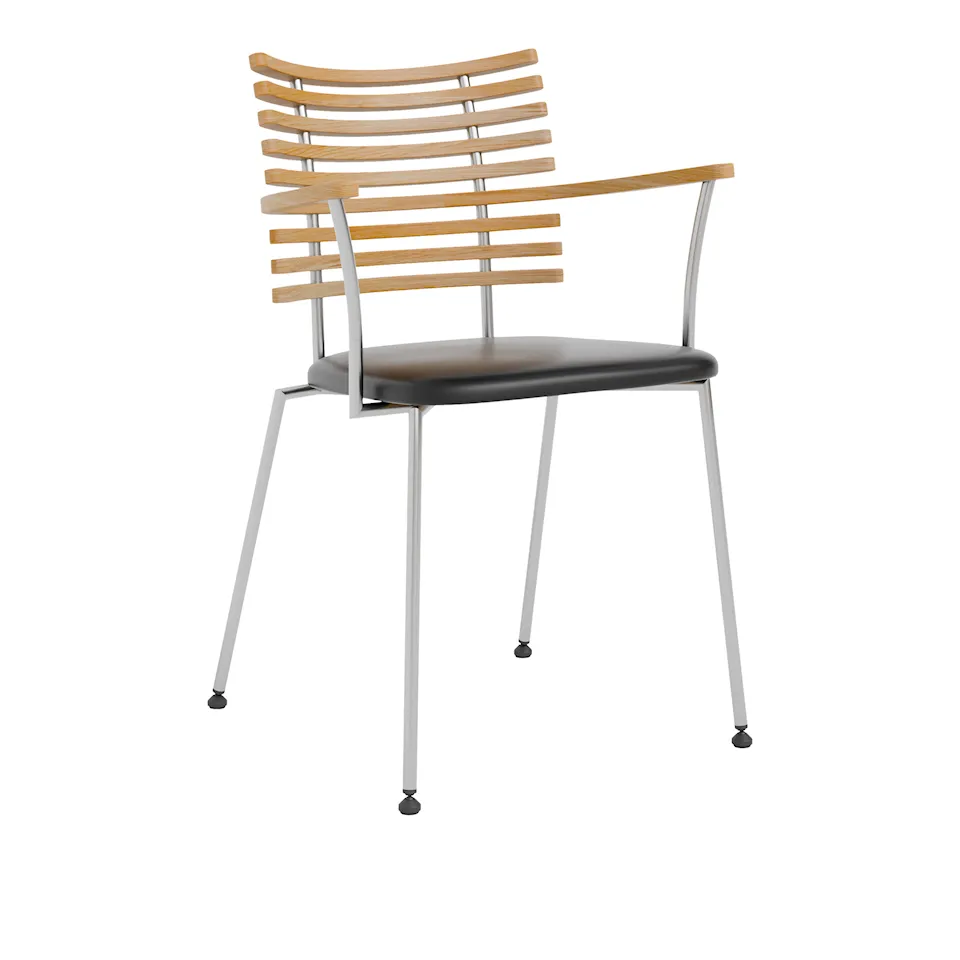 Tiger 4106 Karmstol - Rostfritt stål