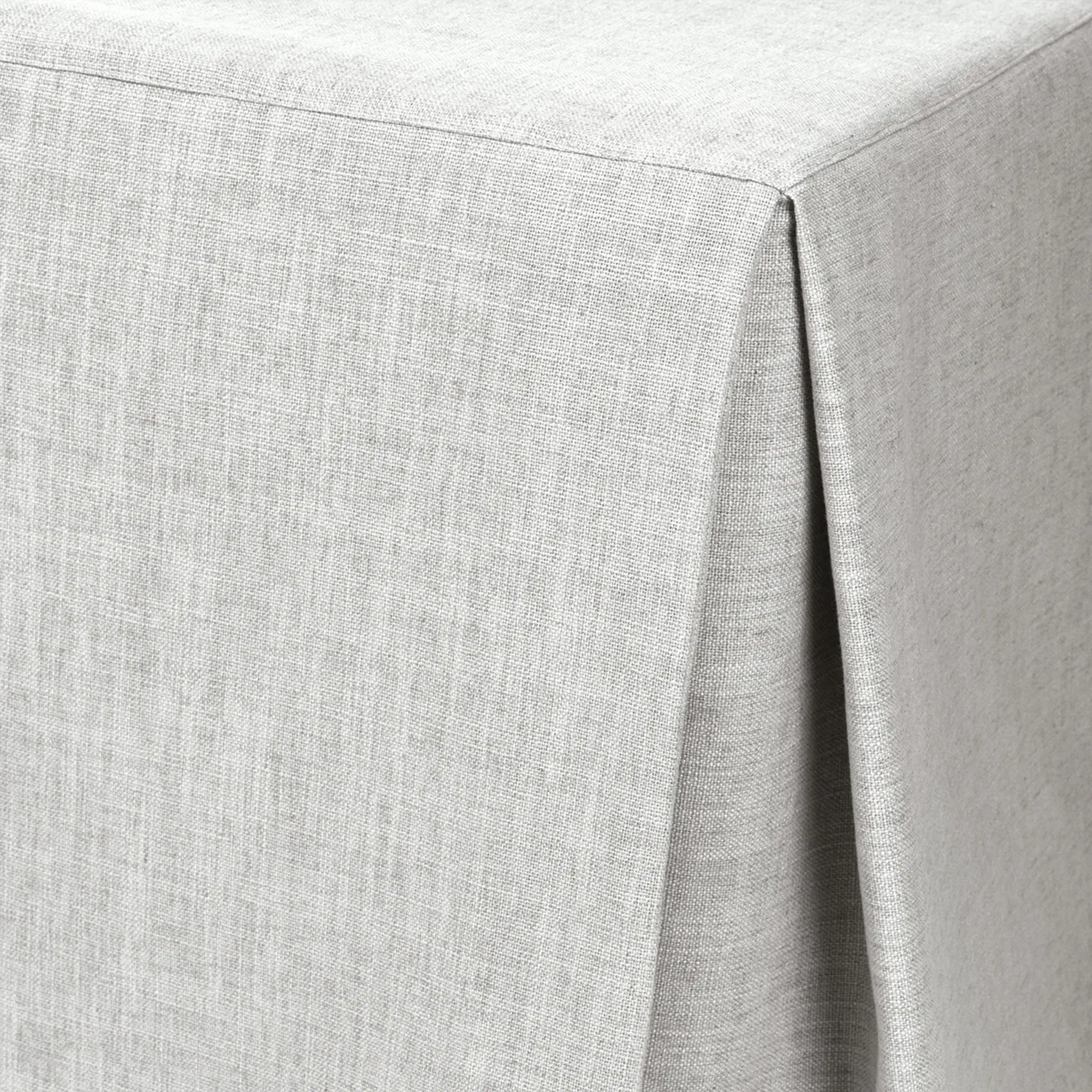 Venezia Linen Ivory sängkappa - 6