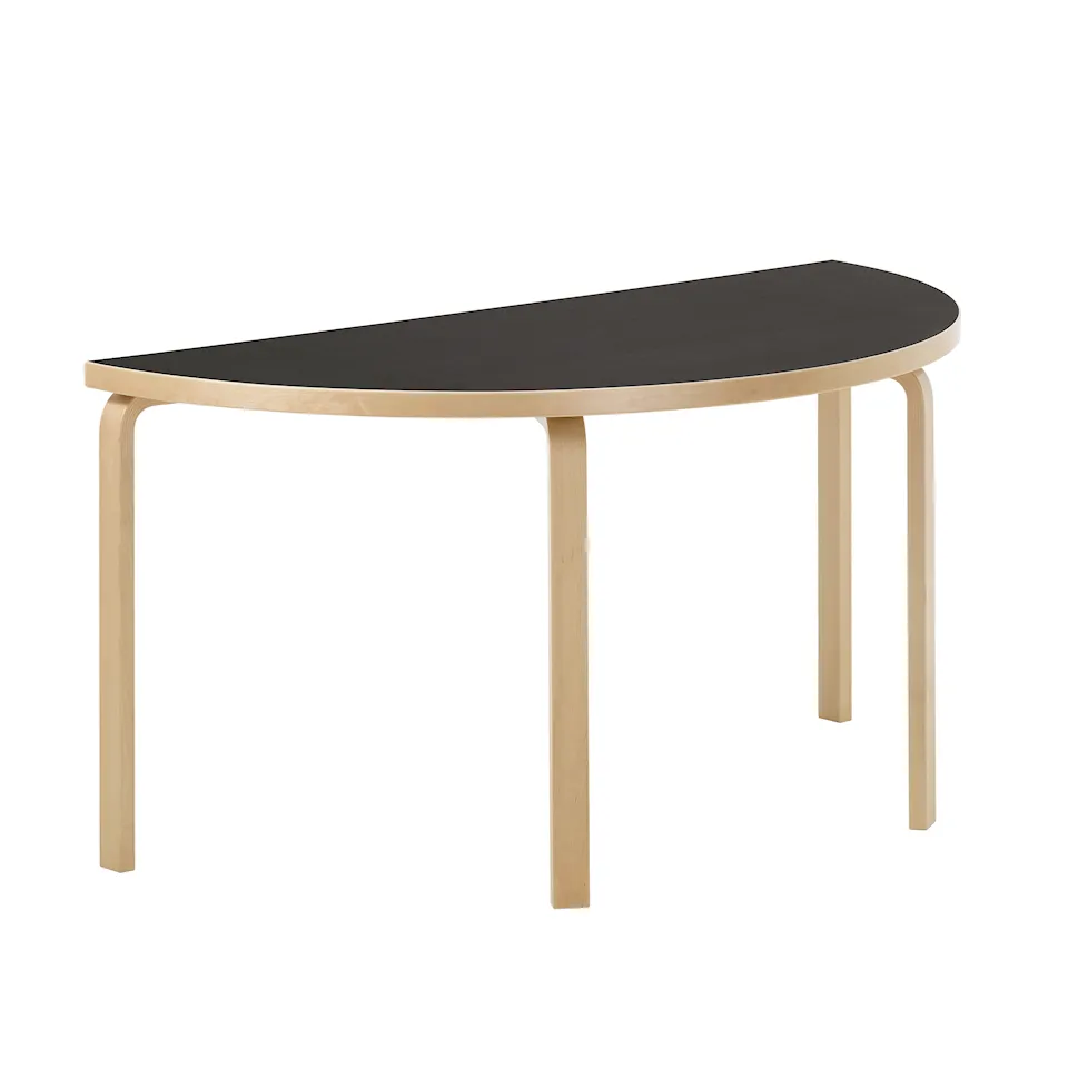 Aalto Table Half-Round 96 matbord