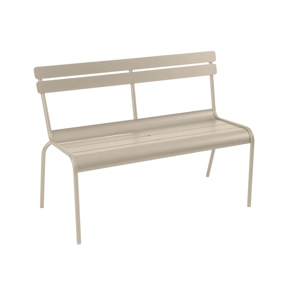 Luxembourg 2/3-Seater Bench With Backrest Nutmeg 14
