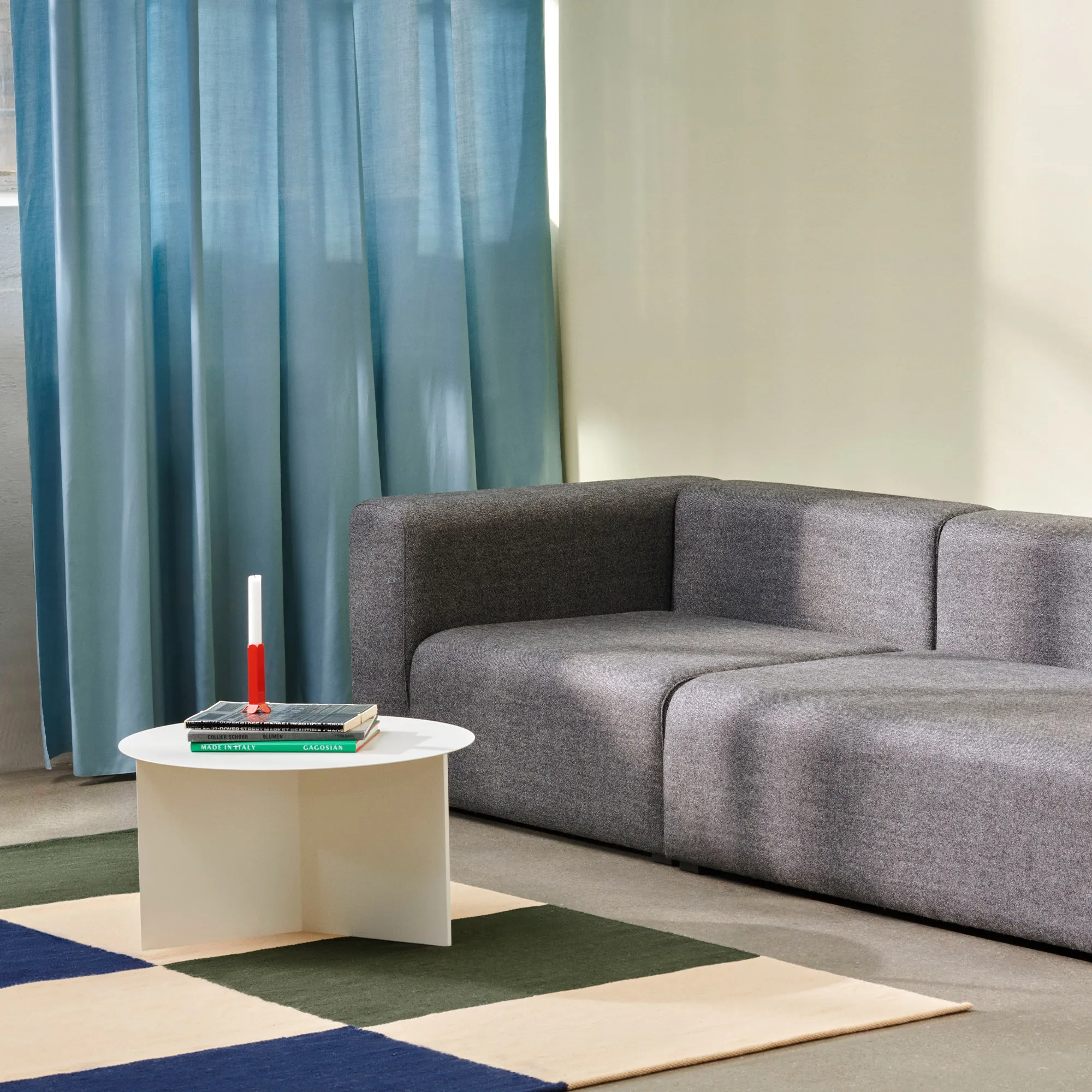 Slit soffbord Round High - 14