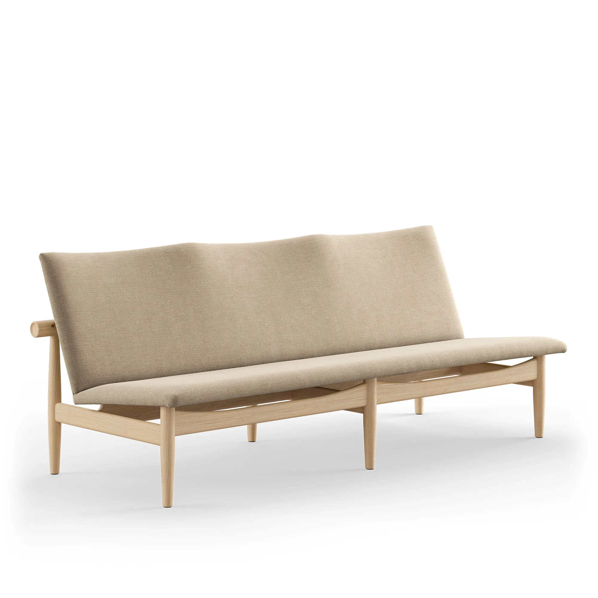 Japan soffa 3 sits Clear oiled oak - 1