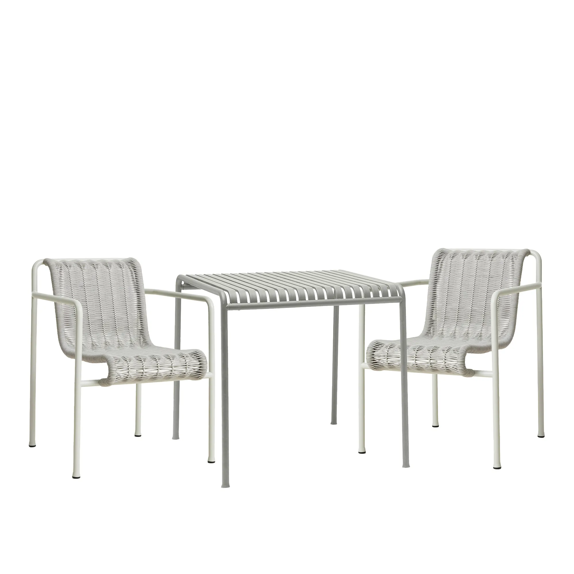 Palissade cord matgrupp med bord & 2 karmstolar - 1