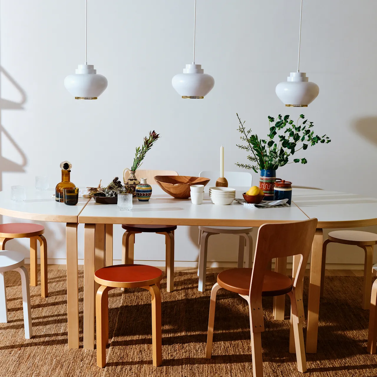 Aalto Table Square 81C matbord