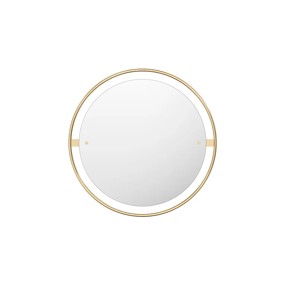 Nimbus Mirror - Polished Brass - Ø60 cm