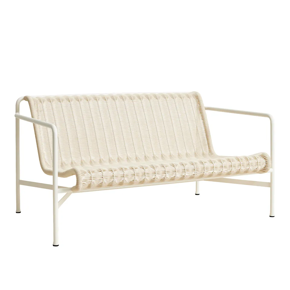 Palissade cord loungesoffa - Cream White